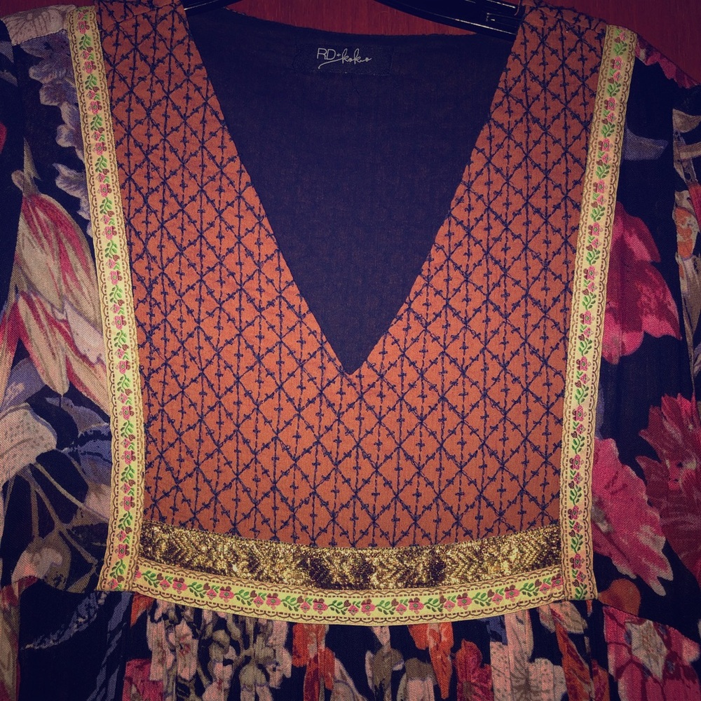 Anthropologie midi dress